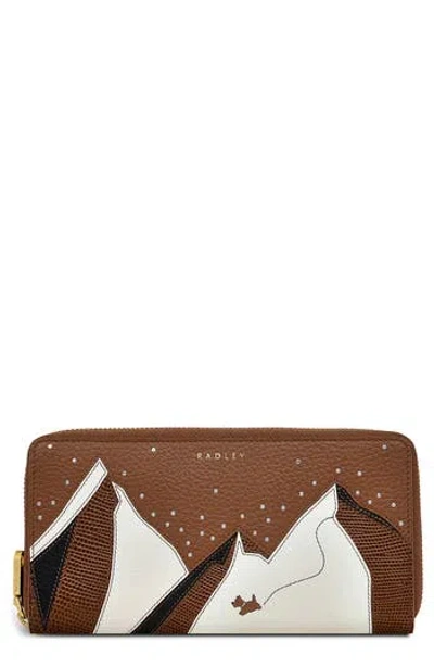Radley Mountain Wanderers Zip Continental Wallet