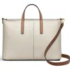 Radley Newton Ave Leather Tote Bag In Neutral