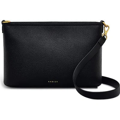 Radley Newton Avenue Zip Top Crossbody Bag In Black