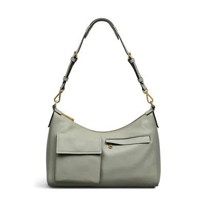 Radley Norbury Close Medium Ziptop Shoulder Bag In Gray