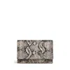 Radley Oak Street - Faux Snake Medium Flapover Wallet In White