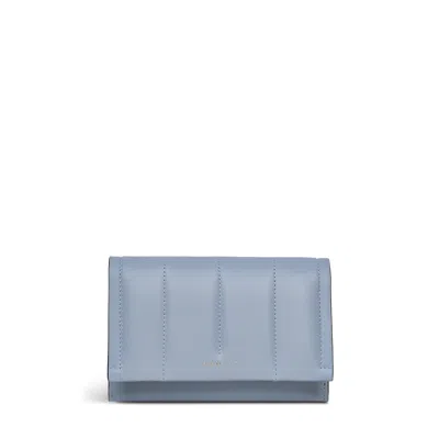 Radley Oak Street - Quilt Medium Flapover Wallet In Blue