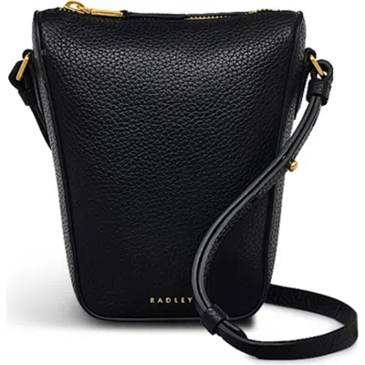 Radley Oak Street Medium Phone Crossbody Bag In Black