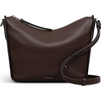 Radley Oak Street Medium Ziptop Crossbody Bag In Brown