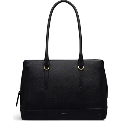 Radley Paddington Place Medium Ziptop Shoulder Bag In Black