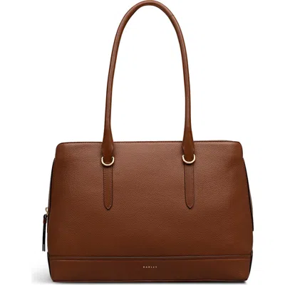 Radley Paddington Place Medium Ziptop Shoulder Bag In Brown