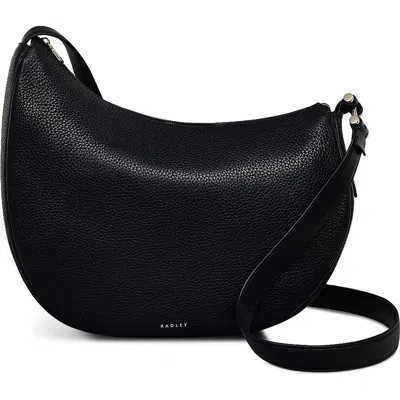 Radley Pemberton Row Large Ziptop Crossbody Bag In Black