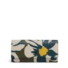 Radley Perfect Poppies Large Flapover Wallet In Multi