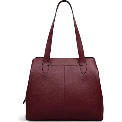 Radley Piccardy Hill 2.0 Medium Ziptop Shoulder Bag In Burgundy