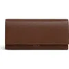 Radley Picton Place Large Flapover Wallet In Brown