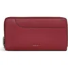 Radley Pockets Large Zip Around Wallet In Red