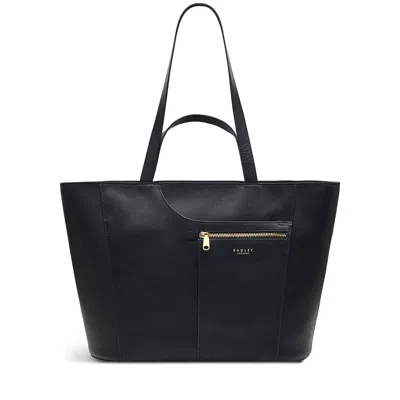 Radley Pockets Large Ziptop Tote In Black