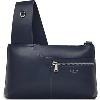 Radley Pockets Leather Crossbody Bag In Black