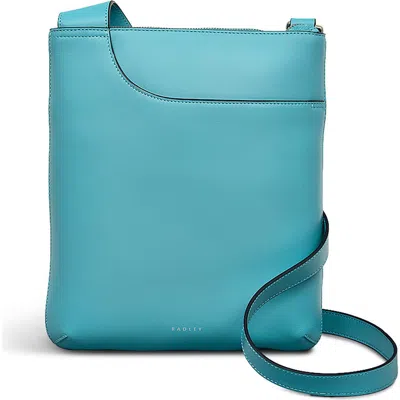 Radley Pockets Medium Ziptop Crossbody Bag In Blue