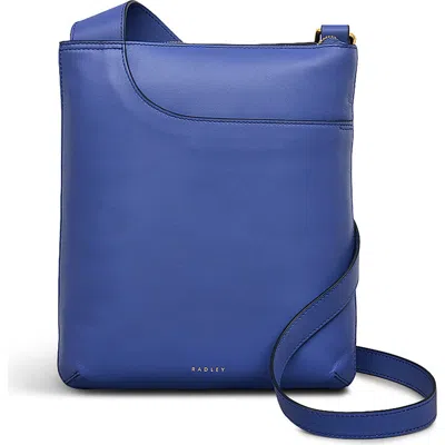 Radley Pockets Medium Ziptop Crossbody Bag In Blue