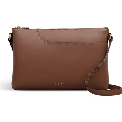 Radley Pockets Medium Ziptop Crossbody Bag In Brown