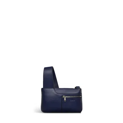 Radley Pockets Mini Ziptop Crossbody Bag In Blue