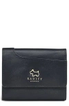 Radley Pockets Smalll Trifold Leather Wallet In Black