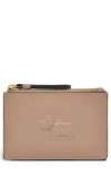 Radley Puffy Small Zip Coin Wallet In Brown