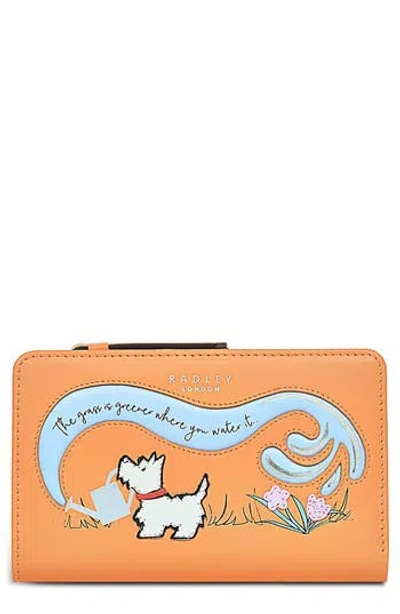 Radley Rhs Collection Schnauzer Motif Leather Wallet