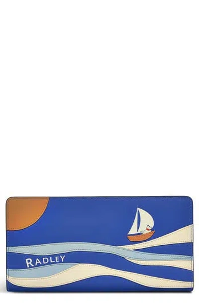 Radley Shore Thing Coin Street Bifold Wallet In Blue