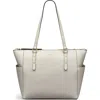 Radley Silk Street Large Ziptop Shoulder Bag In Gray