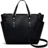 Radley Silk Street Medium Ziptop Satchel Bag In Black