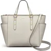 Radley Silk Street Medium Ziptop Satchel Bag In Gray