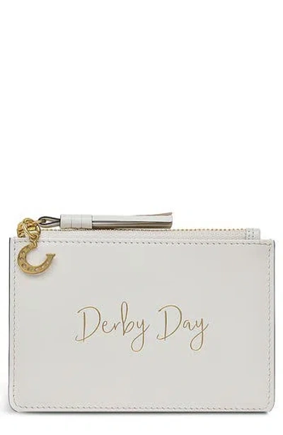Radley Small Kentucky Derby Zip Wallet In Gray