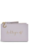 Radley Small Kentucky Derby Zip Wallet In Purple