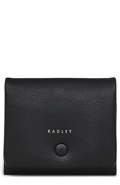 Radley Small Mallow Street Flapover Wallet In Black