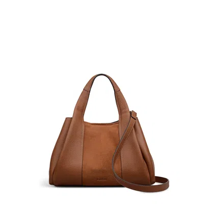 Radley Stanhope Square Small Ziptop Satchel Bag In Brown