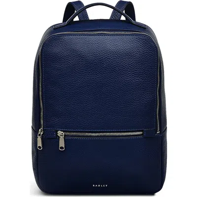 Radley Sunny Dene Leather Backpack In Purple