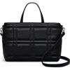 Radley Sunny Dene Small Zip Quilted Leather Satchel In Black