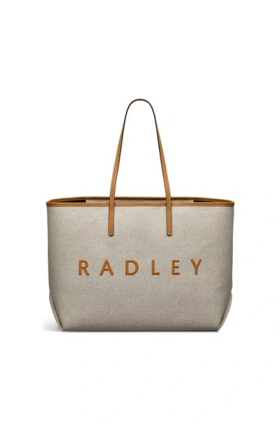 Radley Sutherland Row Large Open Top Tote Bag In Brown