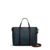 Radley Templeton Place - Saffiano Small Ziptop Satchel Bag In Blue