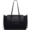 Radley The Chancery Large Flapover Shoulder Bag In Black