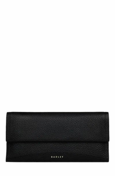 Radley The Chancery Large Flapover Wallet In Black