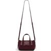 Radley The Chancery Small Flapover Satchel Bag In Burgundy
