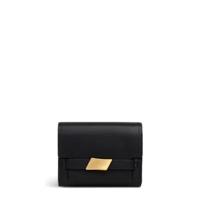 Radley The Christina Medium Flapover Wallet In Black