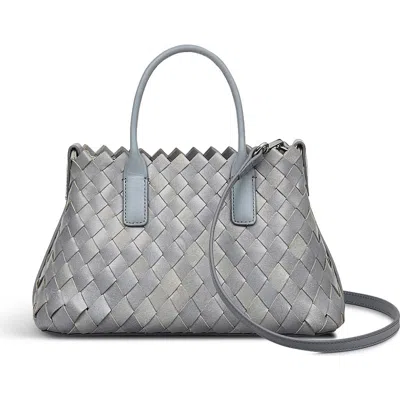 Radley The Goswell Small Ziptop Satchel Bag In Grey