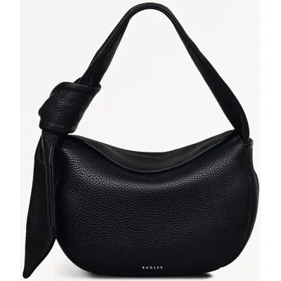 Radley The Grove Small Flapover Satchel Bag In Black
