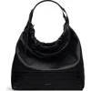 Radley The Portobello Large Drawstring Shoulder Bag In Black