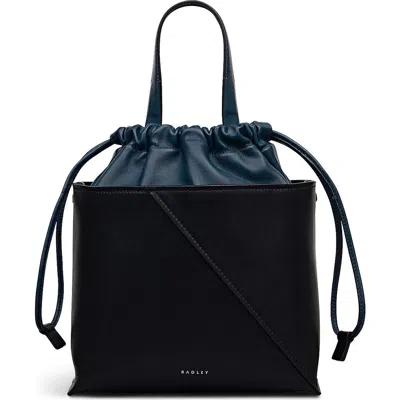 Radley The Portobello Small Drawstring Crossbody Bag In Black