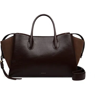 Radley The Romilly Large Ziptop Satchel Bag In Brown