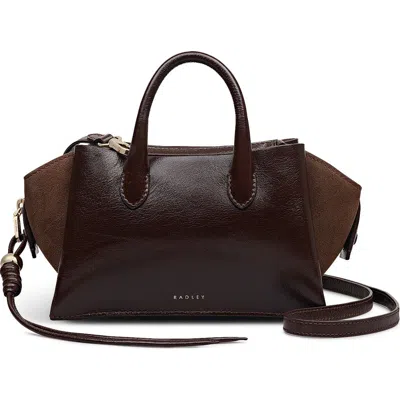 Radley The Romilly Small Ziptop Satchel Bag In Brown