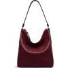 Radley Waterloo Way Medium Ziptop Shoulder Bag In Burgundy