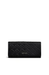 Radley Weaver Lane Large Flapover Wallet In Black
