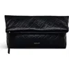 Radley Weaver Lane Medium Flapover Clutch In Black