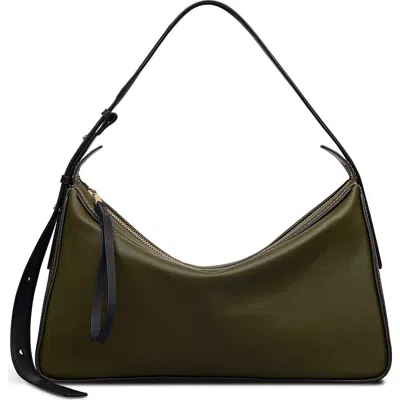 Radley Westwell Lane Large Ziptop Shoulder Bag In Green